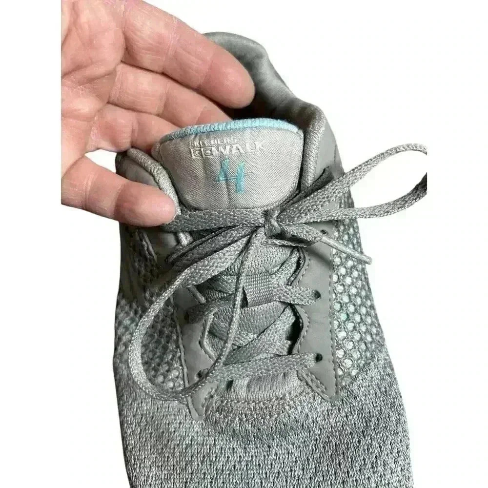 Skechers 9.5 Gray Quick Fit Go Walk 4 Gen Size 5 Sneakers Shoe - Picture 12 of 15